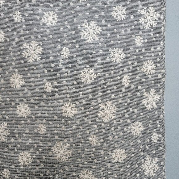 Winter Snowman It's The Most Wonderful Time of the Year Table Runner 72 x 13" - Picture 3 of 4